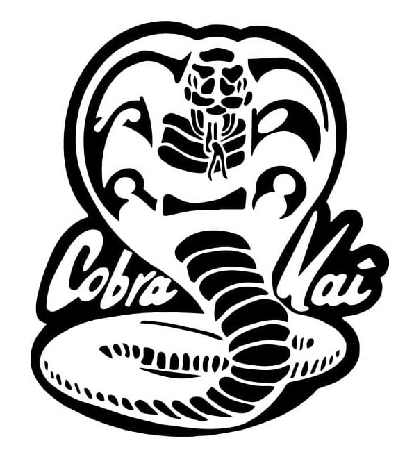 Logo Cobra Kai coloring page Färbung Seite - Kostenlose druckbare ...