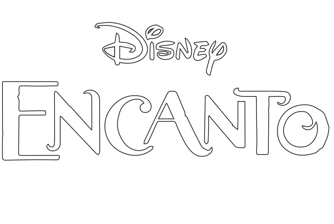 Logo Disney Encanto Coloring Page   Free Printable Coloring Pages ...