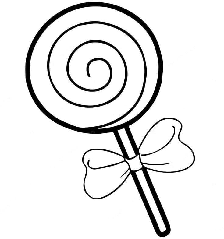Cute Lollipops Coloring Page Free Printable Coloring Pages For Kids