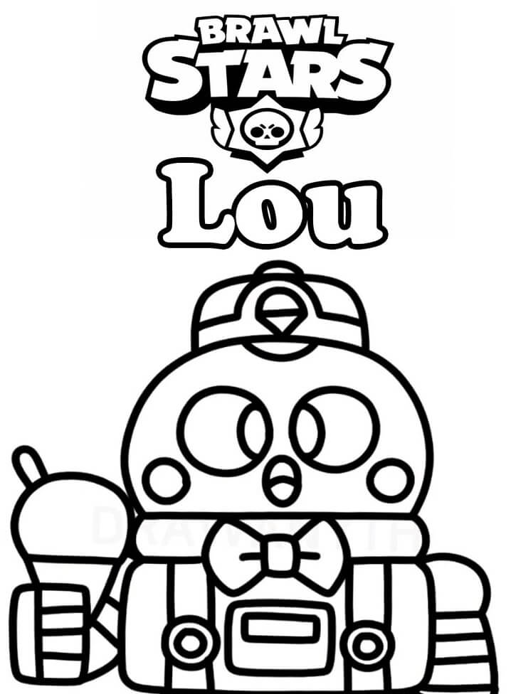 Lou Brawl Stars 3 Coloring Page Free Printable Coloring Pages For Kids - coloring brawl stars lou