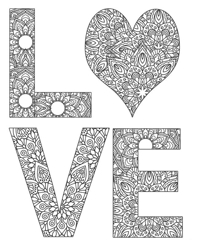 love for adult coloring page free printable coloring pages for kids