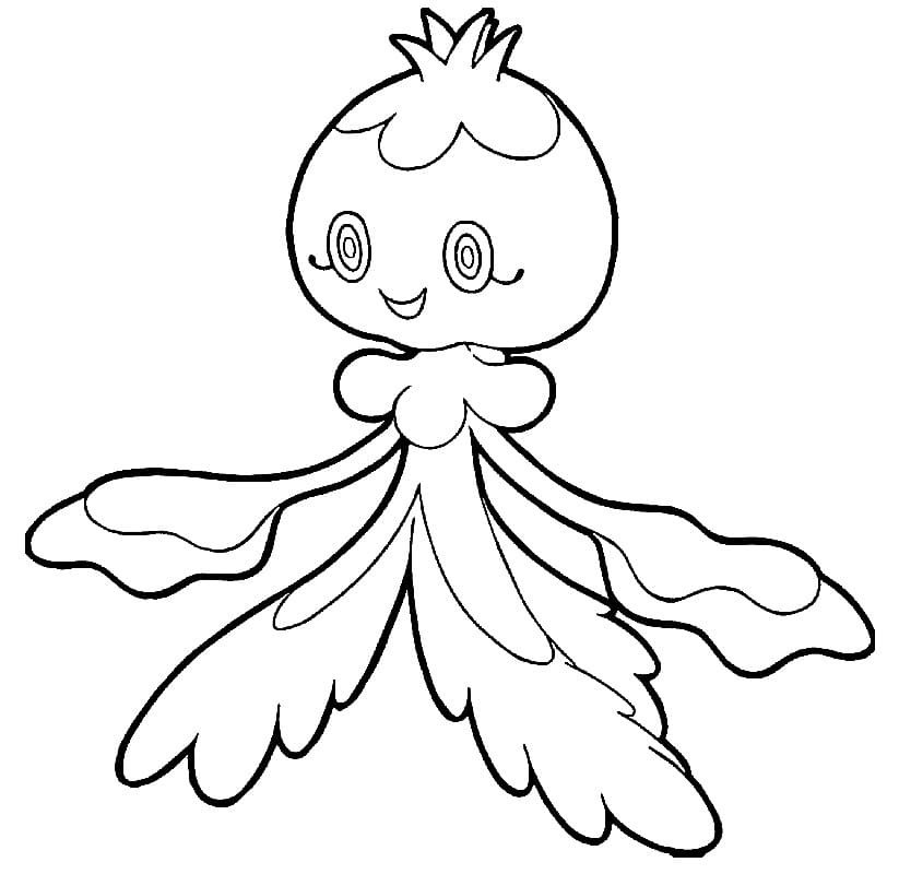 printable frillish coloring pages pokemon