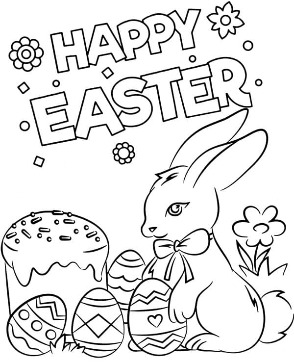 Lovely Happy Easter Card