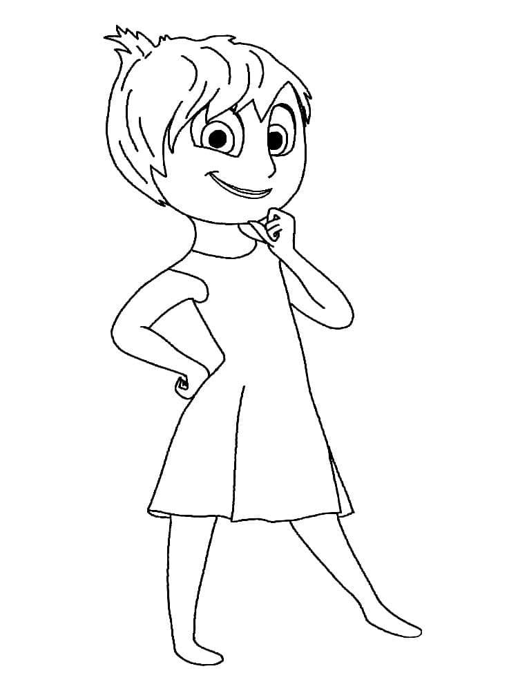 Bing Bong Inside Out Coloring Page - Free Printable Coloring Pages for Kids