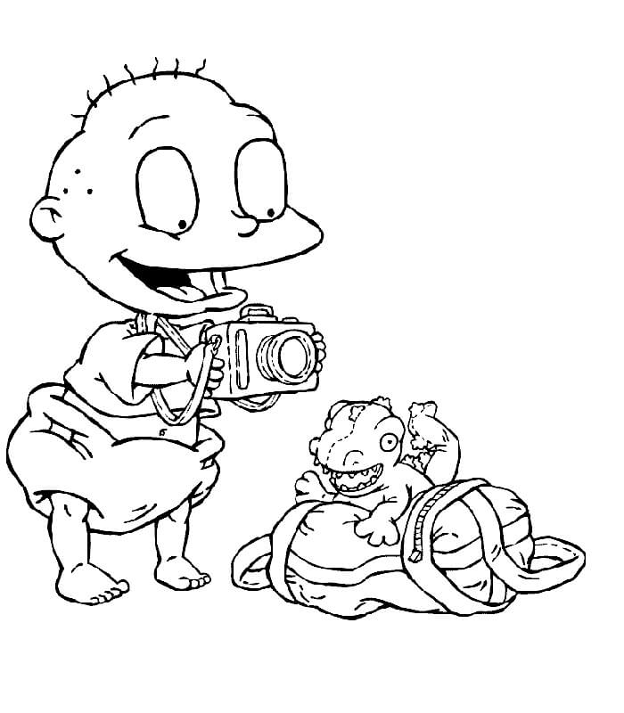 Download 58+ Dylan And Spike For Kids Printable Free Rugrats Coloring