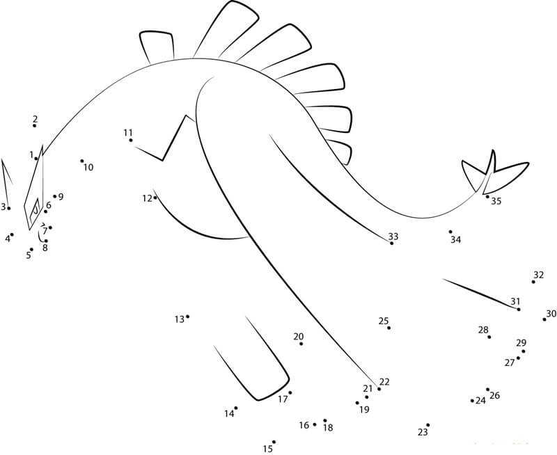 Lugia Pokemon Dot To Dot Coloring Page Free Printable Coloring Pages For Kids
