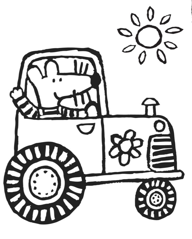 Maisy Driving Tractor