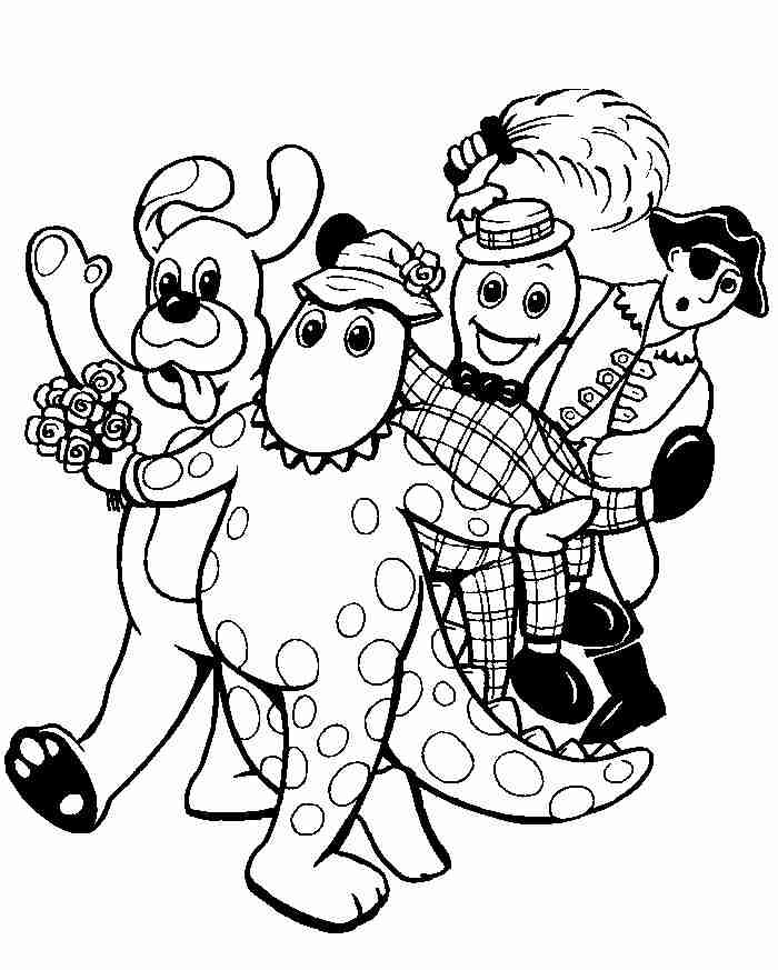 Wiggles Coloring Pages Free Printable Coloring Pages For Kids