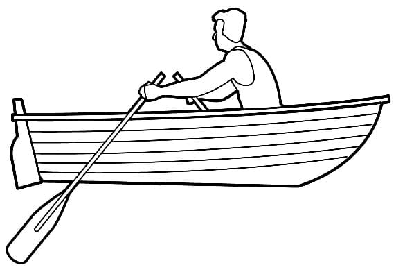 Rowing Coloring Pages - Free Printable Coloring Pages for Kids