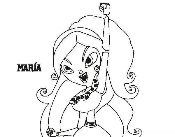 Maria from The Book of Life