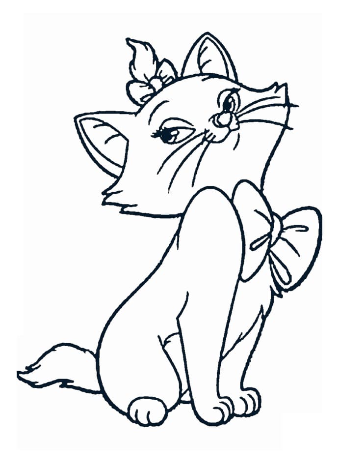 Marie Cat Coloring Pages Free Printable Coloring Pages For Kids
