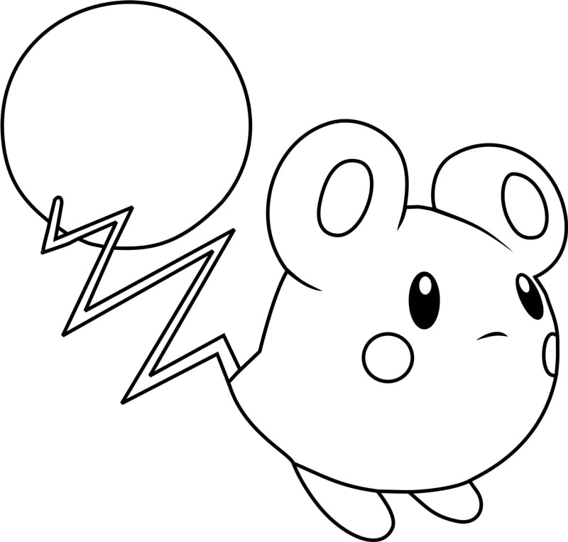 printable coloring pages marill pokemon