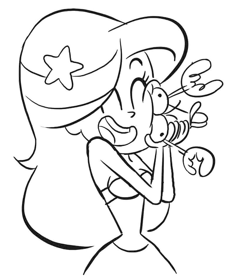 marina the mermaid coloring pages