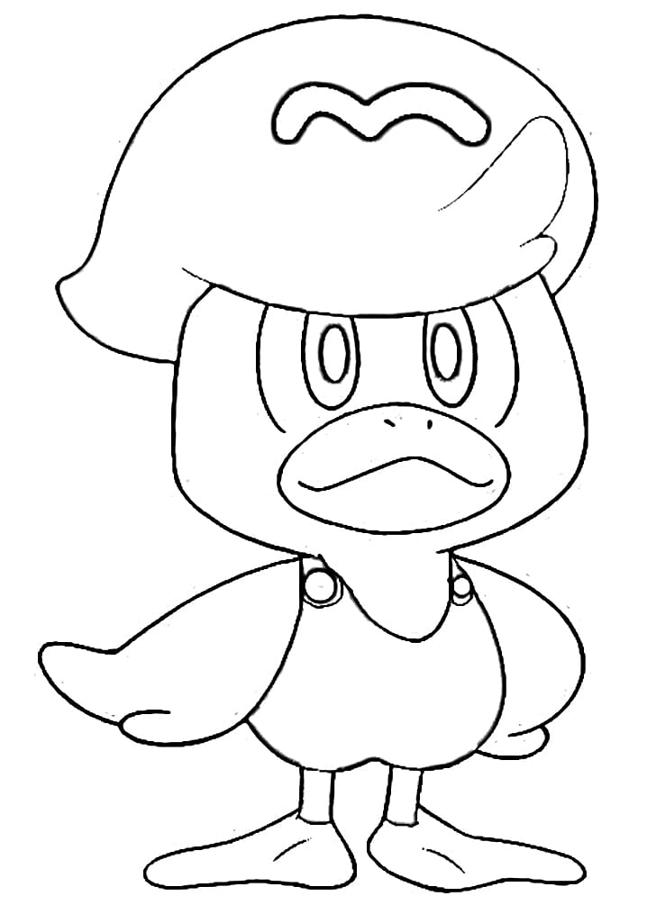 quaquaval coloring pages printable pokemon