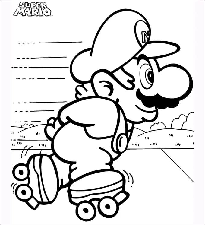 Mario Skating