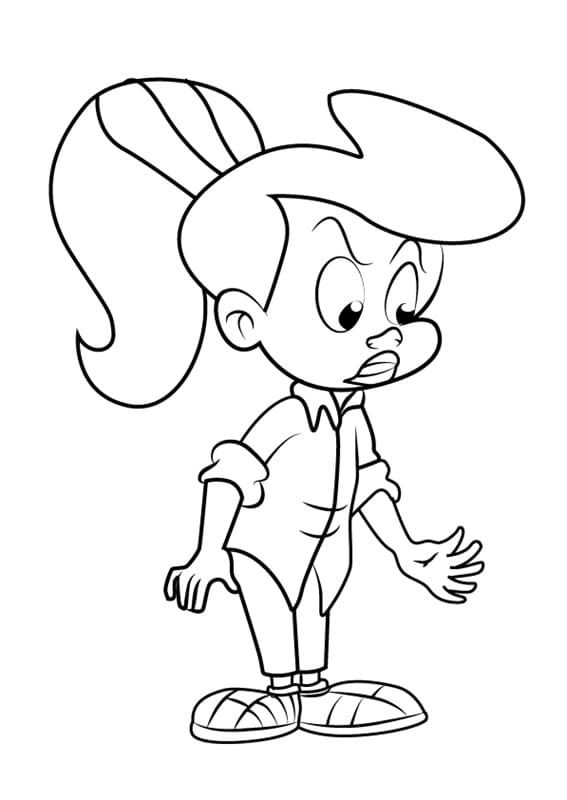 Mary Melody from Tiny Toon Adventures