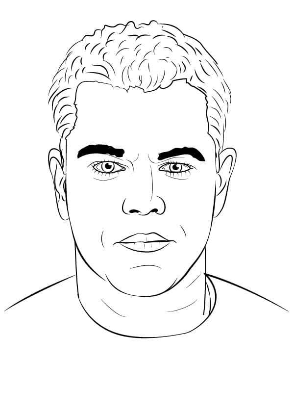 Matt Damon Face