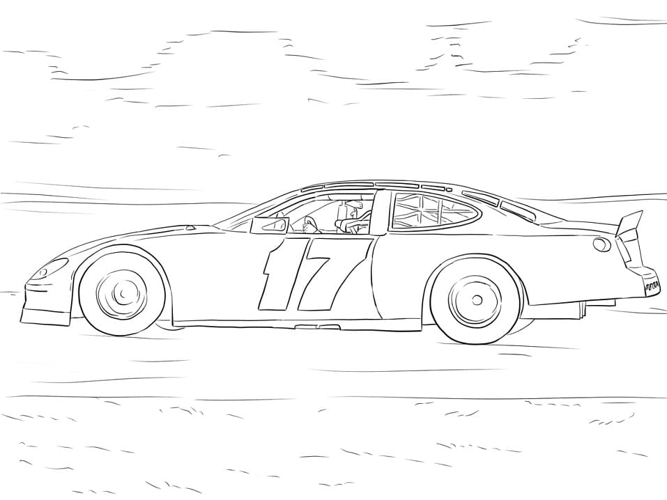 Matt Kenseths NASCAR Car