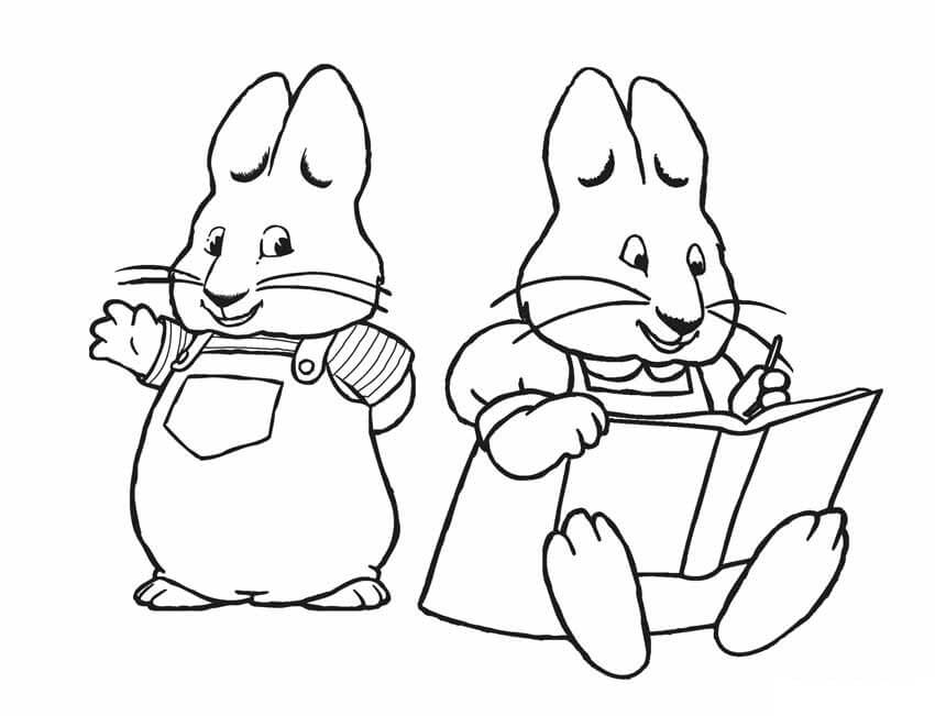 Max And Ruby 1 Coloring Page Free Printable Coloring Pages For Kids