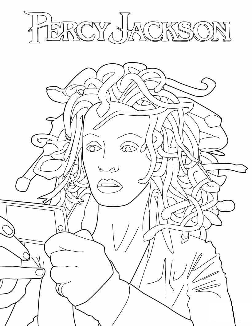 Percy Jackson Coloring Pages - Free Printable Coloring ...