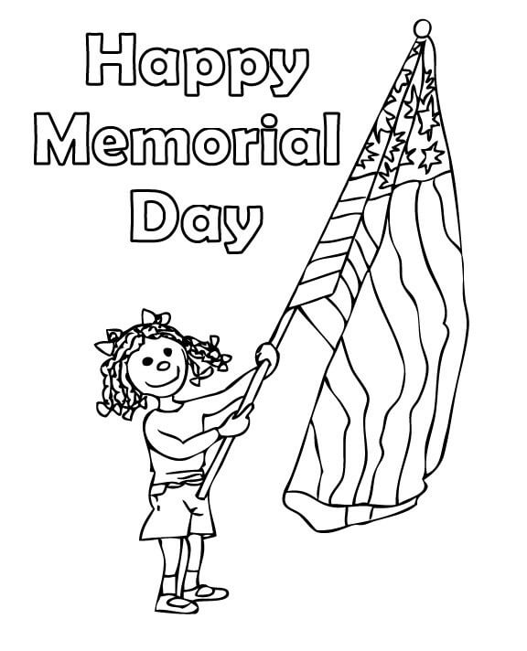memorial day 5 coloring page free printable coloring pages for kids