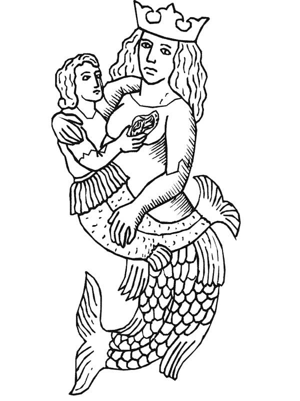 Mermaids Statue