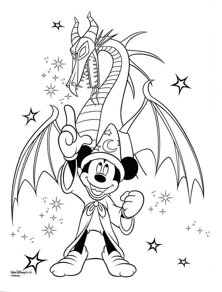 Mickey from Fantasia