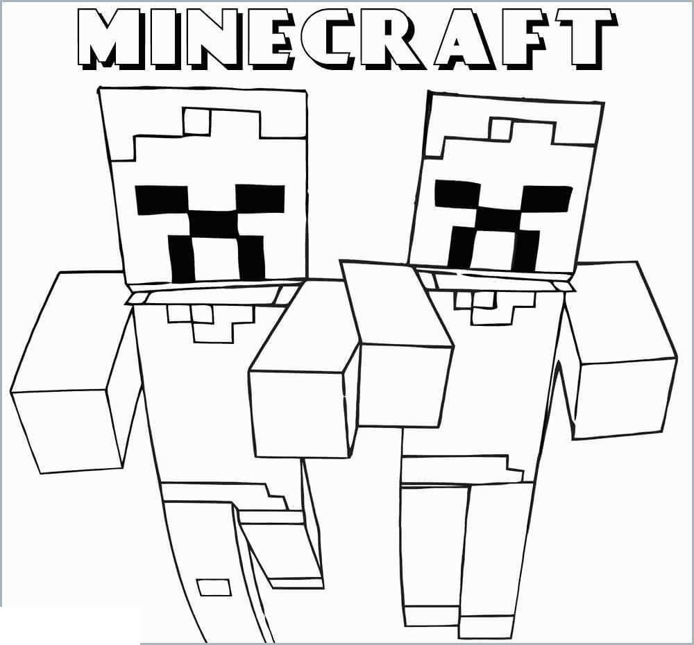 Minecraft Two Zombies