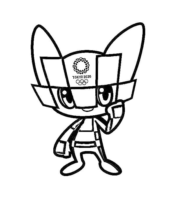 olympic mascots coloring pages