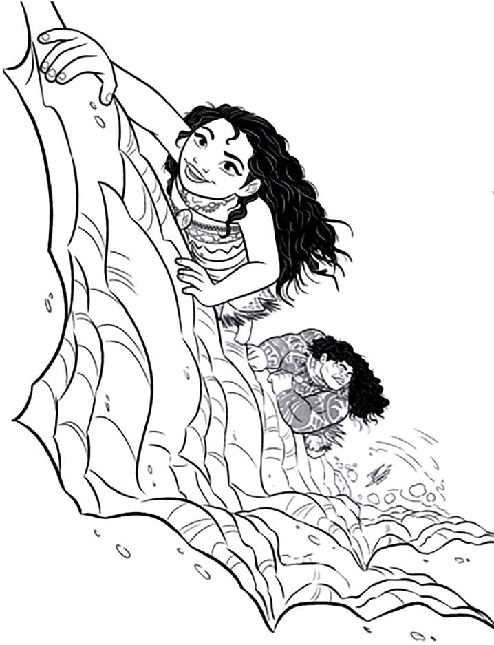 Moana Coloring Pages - Free Printable Coloring Pages for Kids