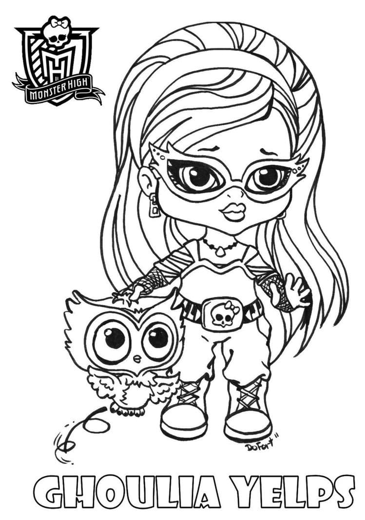 Monster High Baby Ghoulia Yelps