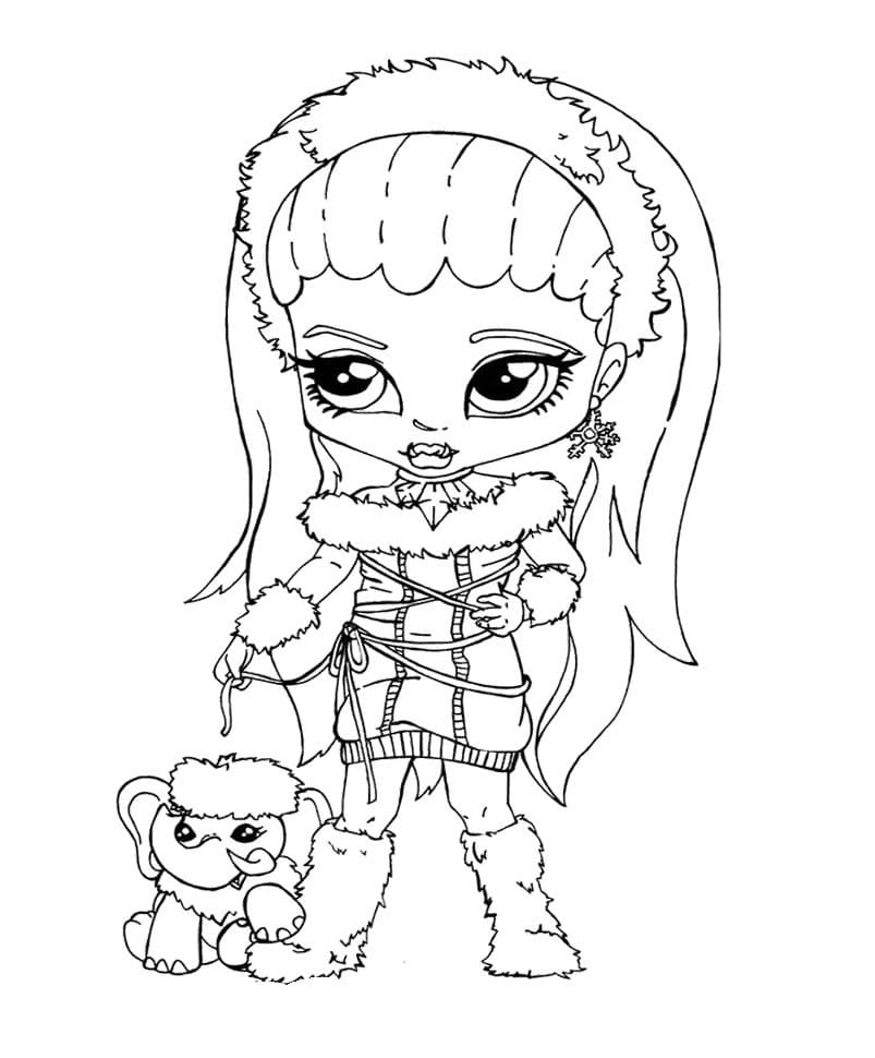 monster high skelita coloring pages to print