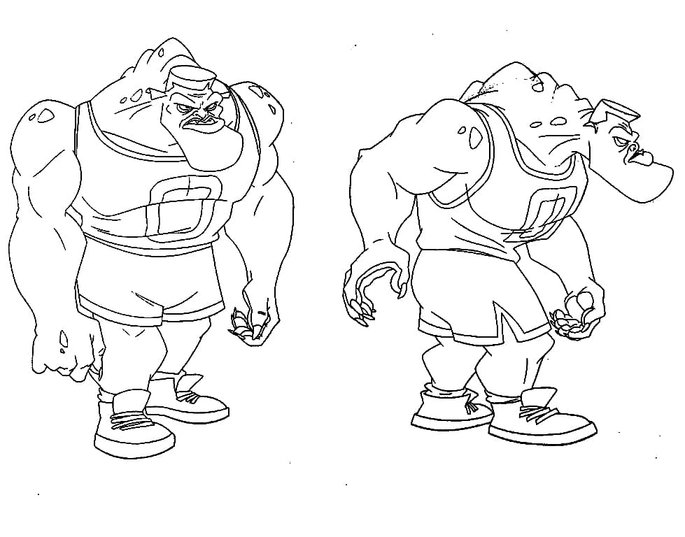 Space Jam Monstars Coloring Pages Review Coloring Pag - vrogue.co