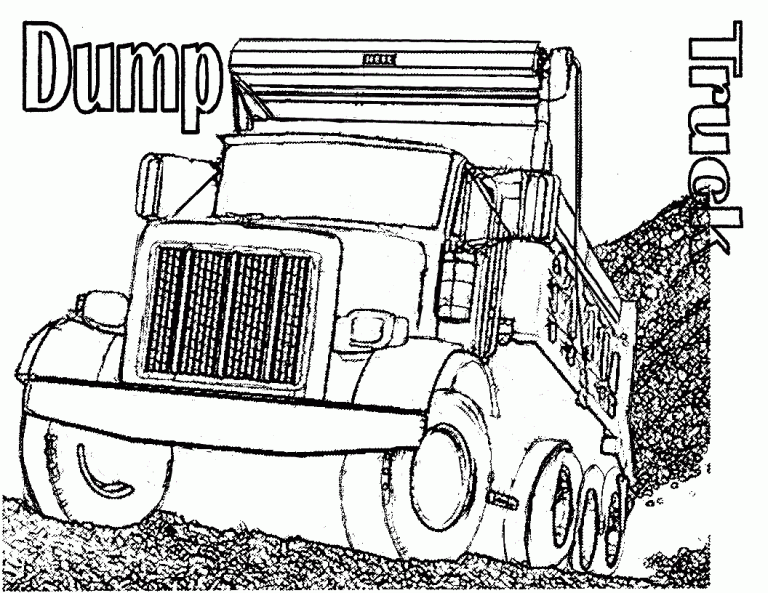 Morden Dump Truck