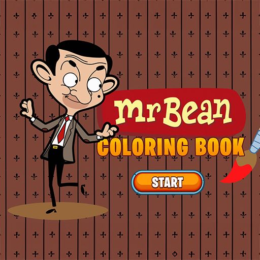 Mr. Bean Coloring Book - Coloring Game