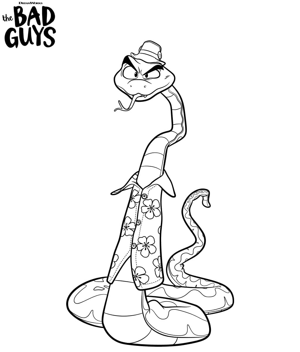 Mr. Snake from The Bad Guys