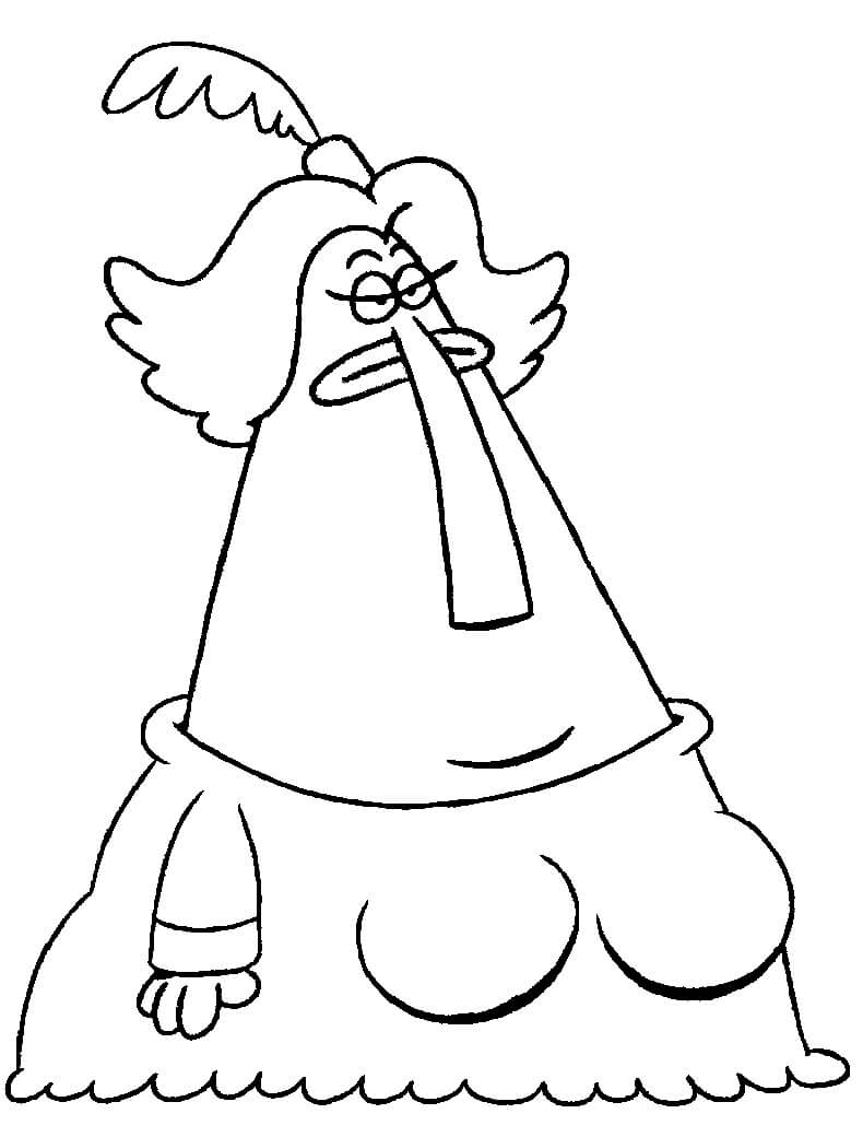 Ms. Endive from Chowder