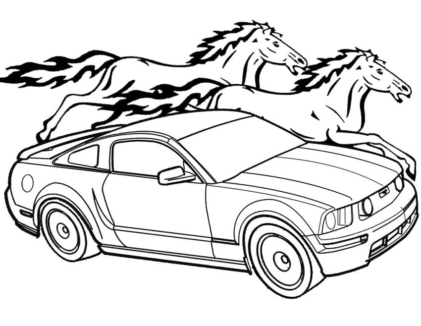 demo car coloring pages