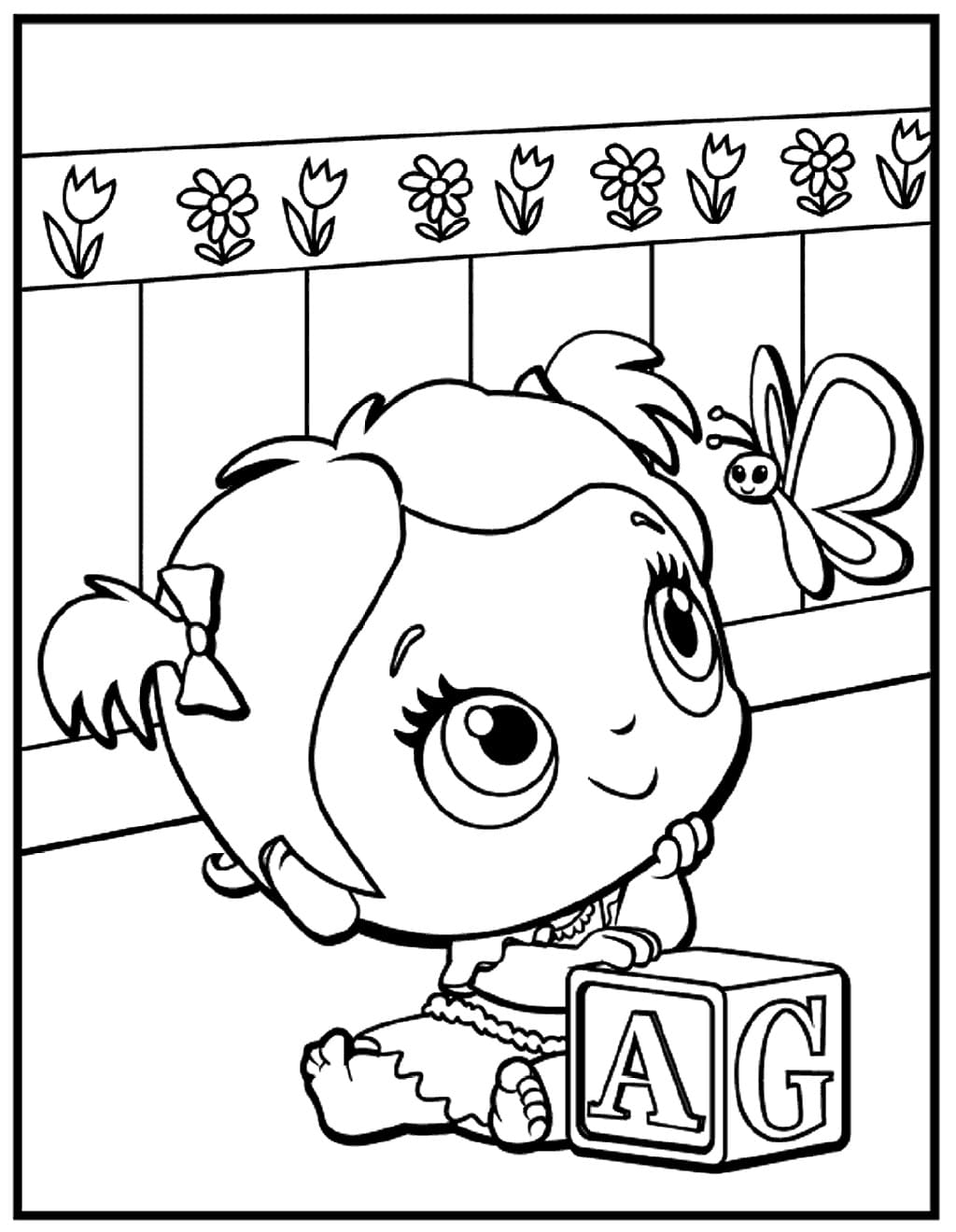 Free Printable Coloring Pages Baby Alive
