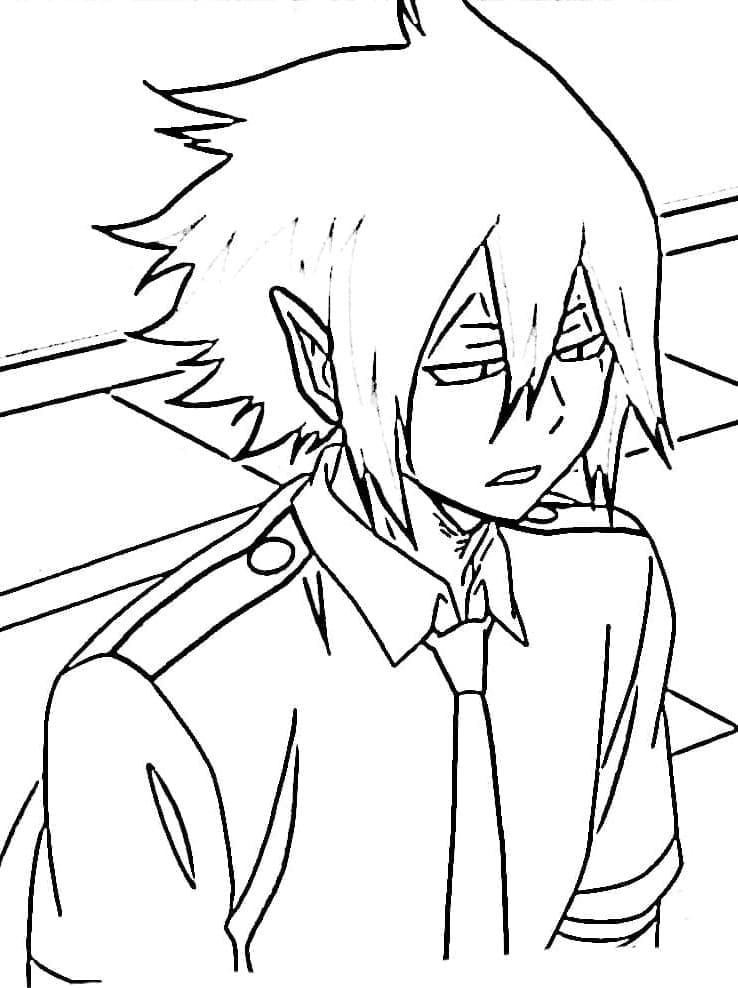 Tamaki Amajiki Coloring Pages - Free Printable Coloring Pages for Kids