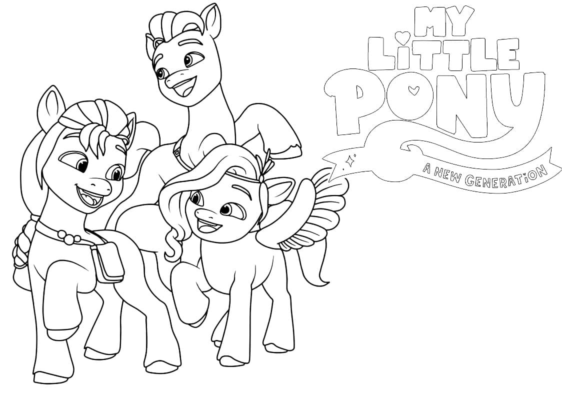 My Little Pony A New Generation to Print