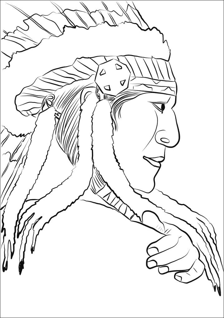 Native American Coloring Pages Free Printable Coloring Pages for Kids