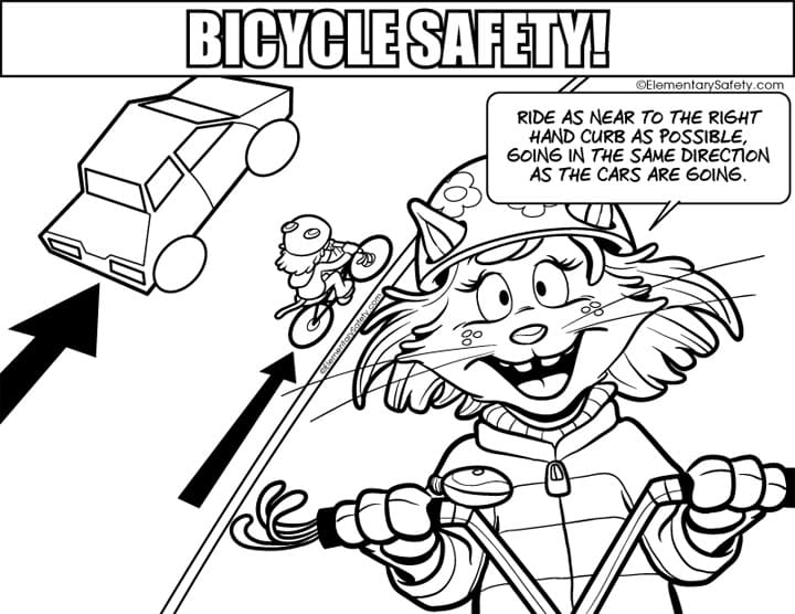 Near The Curb Bicycle Safety