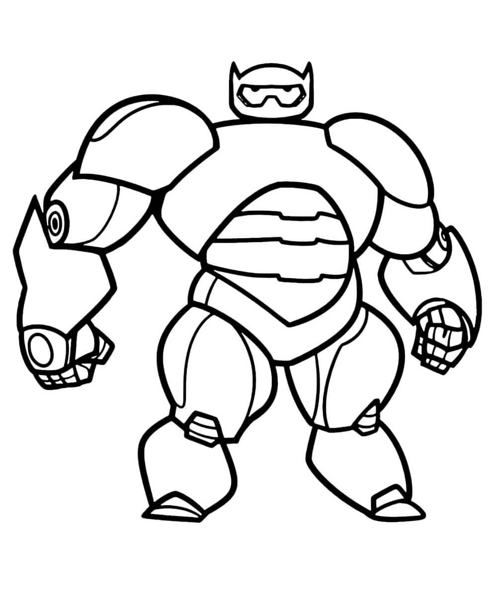 Next Generation Robot Coloring Page - Free Printable Coloring ...
