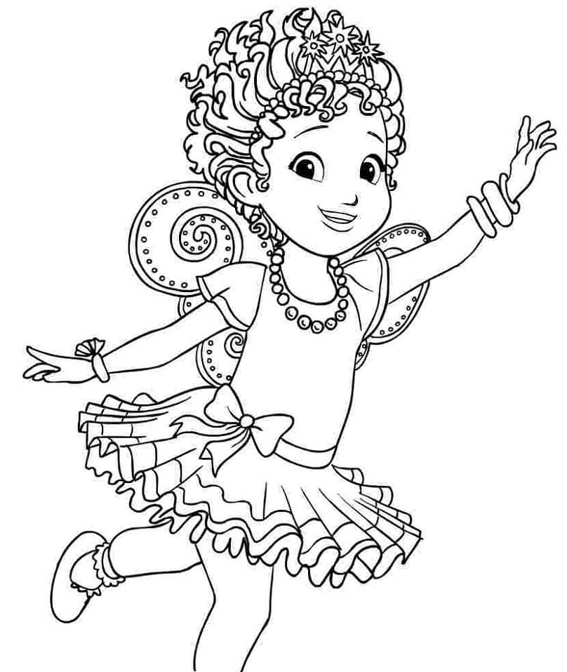 Printable Fancy Nancy Show Bree Coloring Pages DonnaecFord