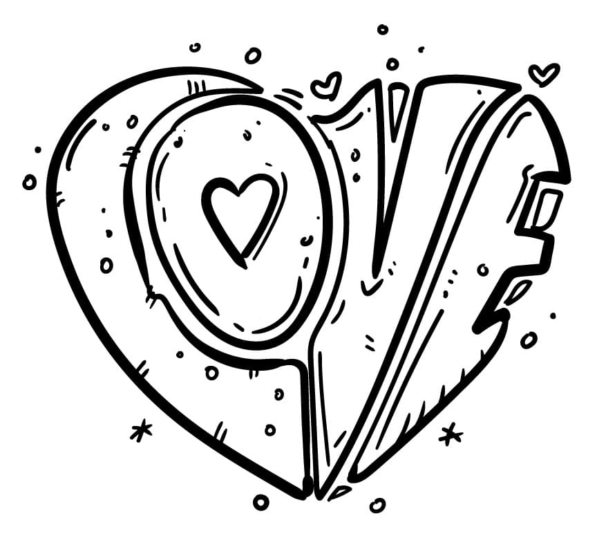 nice heart coloring page free printable coloring pages for kids