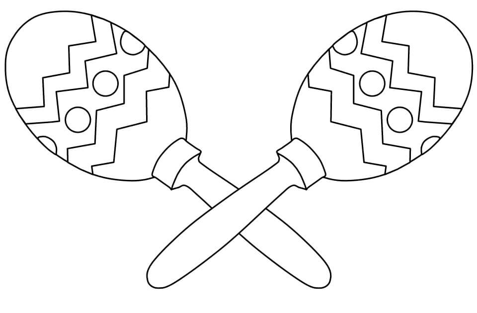 Maracas Coloring Pages Free Printable Coloring Pages for Kids