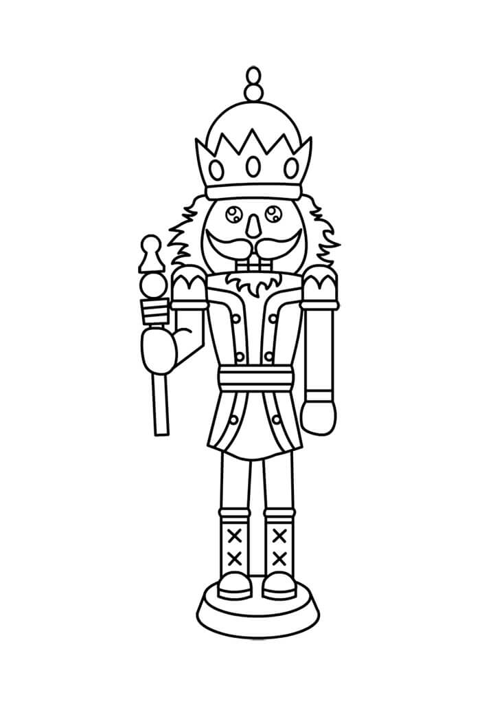 Normal Nutcracker Coloring Page - Free Printable Coloring Pages for Kids