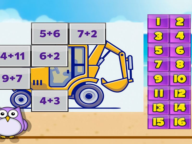 Objects Math Game