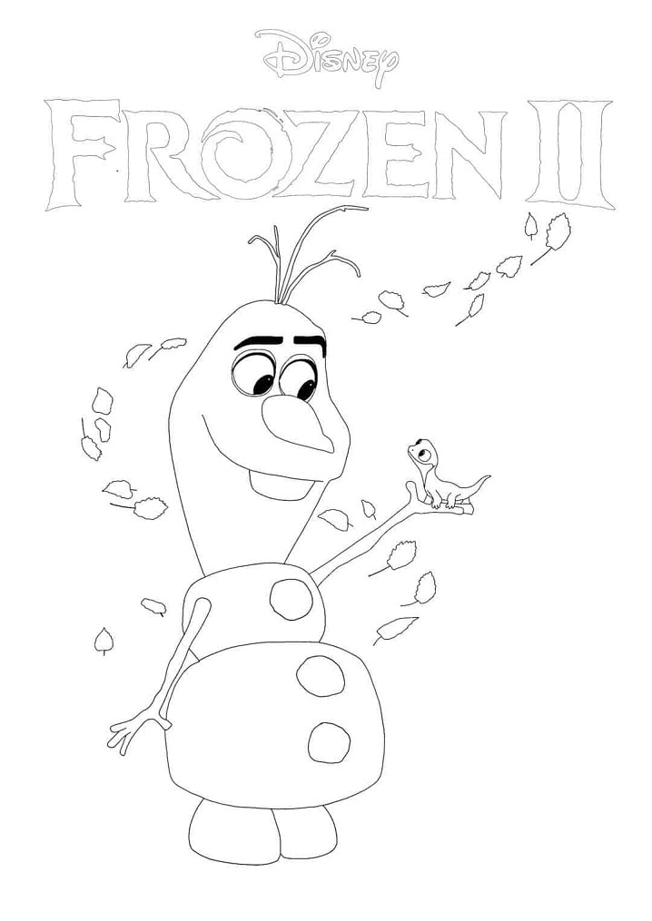 Olaf and Bruni Frozen 2